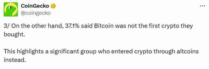 比特币（BTC）如今只是零售用户进入加密货币领域的众多途径之一